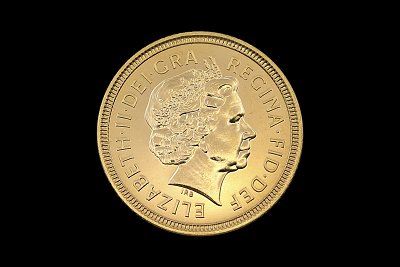 1/2 Libra Isabel II 2001 Grã-Bretanha