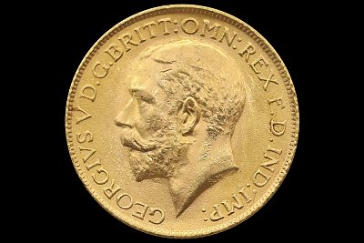 Libra Jorge V 1915 Grã-Bretanha